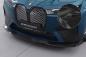 Preview: CSR Frontspoiler | Cup-Spoilerlippe mit ABE für BMW iX CSL691-G Glossy schwarz Hochglanz (keine Lackierung erforderlich)