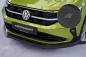 Preview: CSR Frontspoiler | Cup-Spoilerlippe mit ABE für VW Taigo (Typ CS) CSL703-S strukturiert schwarz matt (keine Lackierung erforderlich)