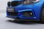 Preview: CSR Frontspoiler | Cup-Spoilerlippe mit ABE für BMW 4er (F32/F33/F36) M-Paket CSL736-S strukturiert schwarz matt (keine Lackierung erforderlich)