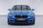 Preview: CSR Frontspoiler | Cup-Spoilerlippe mit ABE für BMW 4er (F32/F33/F36) M-Paket CSL736-S strukturiert schwarz matt (keine Lackierung erforderlich)