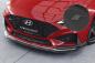 Preview: CSR Frontspoiler | Cup-Spoilerlippe mit ABE für Hyundai I30 (PD) N / N-Line CSL763-S strukturiert schwarz matt (keine Lackierung erforderlich)