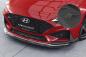 Preview: CSR Frontspoiler | Cup-Spoilerlippe mit ABE für Hyundai I30 (PD) N / N-Line CSL763-L Lackierung erforderlich (unlackiert roh)