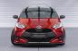 Preview: CSR Frontspoiler | Cup-Spoilerlippe mit ABE für Toyota Yaris (XP21) CSL765-G Glossy schwarz Hochglanz (keine Lackierung erforderlich)