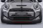 Preview: CSR Frontspoiler | Cup-Spoilerlippe mit ABE für Mini F56 Cooper SE CSL775-C Carbon Look Hochglanz (keine Lackierung erforderlich)