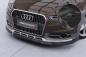 Preview: CSR Frontspoiler | Cup-Spoilerlippe mit ABE für Audi A6 C7 (Typ 4G) Allroad CSL809-C Carbon Look Hochglanz (keine Lackierung erforderlich)