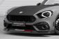 Preview: CSR Frontspoiler | Cup-Spoilerlippe mit ABE für Fiat Abarth 124 Spider CSL824-L Lackierung erforderlich (unlackiert roh)