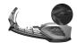 Preview: CSR Frontspoiler | Cup-Spoilerlippe mit ABE für Mercedes-Benz EQE V295 AMG / AMG-Line CSL828-C Carbon Look Hochglanz (keine Lackierung erforderlich)