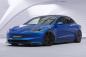 Preview: CSR Frontspoiler | Cup-Spoilerlippe mit ABE für Tesla Model 3 CSL869-L Lackierung erforderlich (unlackiert roh)