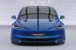 Preview: CSR Frontspoiler | Cup-Spoilerlippe mit ABE für Tesla Model 3 CSL869-L Lackierung erforderlich (unlackiert roh)