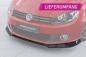 Preview: CSR Frontspoiler | Cup-Spoilerlippe mit ABE für VW Golf 6 (Typ 5K1) CSL877-C Carbon Look Hochglanz (keine Lackierung erforderlich)