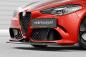 Preview: CSR Frontspoiler | Cup-Spoilerlippe mit ABE für Alfa Romeo Giulia Quadrifoglio CSL902-G Glossy schwarz Hochglanz (keine Lackierung erforderlich)