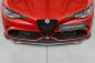Preview: CSR Frontspoiler | Cup-Spoilerlippe mit ABE für Alfa Romeo Giulia Quadrifoglio CSL902-G Glossy schwarz Hochglanz (keine Lackierung erforderlich)