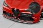 Preview: CSR Frontspoiler | Cup-Spoilerlippe mit ABE für Alfa Romeo Giulia Quadrifoglio CSL902-C Carbon Look Hochglanz (keine Lackierung erforderlich)