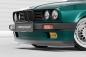 Preview: CSR Frontspoiler | Cup-Spoilerlippe mit ABE für BMW 3er E30 Coupe CSL906-C Carbon Look Hochglanz (keine Lackierung erforderlich)