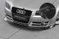 Preview: CSR Frontspoiler | Cup-Spoilerlippe mit ABE für Audi A4 B7 CSL928-G Glossy schwarz Hochglanz (keine Lackierung erforderlich)