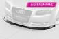 Preview: CSR Frontspoiler | Cup-Spoilerlippe mit ABE für Audi A4 B7 CSL928-G Glossy schwarz Hochglanz (keine Lackierung erforderlich)
