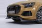 Preview: CSR Frontspoiler | Cup-Spoilerlippe mit ABE für Audi Q8 4M CSL931-S strukturiert schwarz matt (keine Lackierung erforderlich)