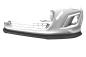 Preview: CSR Frontspoiler | Cup-Spoilerlippe mit ABE für Peugeot 308CC CSL938-G Glossy schwarz Hochglanz (keine Lackierung erforderlich)