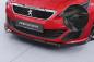 Preview: CSR Frontspoiler | Cup-Spoilerlippe mit ABE für Peugeot 308 GTi CSL944-G Glossy schwarz Hochglanz (keine Lackierung erforderlich)