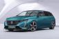 Preview: CSR Frontspoiler | Cup-Spoilerlippe mit ABE für Peugeot 308 (P51) CSL945-C Carbon Look Hochglanz (keine Lackierung erforderlich)