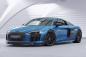 Preview: CSR Performance Flaps mit ABE für Audi R8 (Typ 4S) FP014-S strukturiert schwarz matt (keine Lackierung erforderlich)