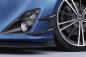 Preview: CSR Performance Flaps mit ABE für Toyota GT86 FP029-G Glossy schwarz Hochglanz (keine Lackierung erforderlich)