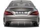 Preview: CSR Diffusor | Heckansatz mit ABE für Mercedes-Benz CLA 45 AMG X117 C117 HA213-L Lackierung erforderlich (unlackiert roh)