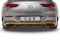 Preview: CSR Diffusor | Heckansatz mit ABE für Mercedes-Benz CLA X118 AMG-Line HA265-C Carbon Look Hochglanz (keine Lackierung erforderlich)