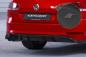 Preview: CSR Diffusor | Heckansatz mit ABE für VW Golf 7 Variant GTD HA293-S strukturiert schwarz matt (keine Lackierung erforderlich)