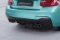 Preview: CSR Diffusor | Heckansatz mit ABE für BMW 2er F22 / F23 M-Paket HA306-S strukturiert schwarz matt (keine Lackierung erforderlich)