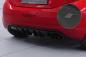 Preview: CSR Diffusor | Heckansatz mit ABE für Peugeot 208 GTi HA456-S strukturiert schwarz matt (keine Lackierung erforderlich)