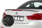 Preview: CSR Heckspoiler | Heckflügel mit ABE für BMW 4er F33 / M4 F83 Cabrio HF673-C Carbon Look Hochglanz (keine Lackierung erforderlich)