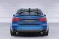 Preview: CSR Heckscheibenblende mit ABE für Audi A4/S4 B9 (8W) Limousine HSB081-C Carbon Look Hochglanz (keine Lackierung erforderlich)
