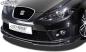 Preview: RDX Frontspoilerlippe VARIO-X für SEAT Leon 1P Facelift 2009+ FR & Cupra Frontlippe Front Ansatz Vorne Spoilerlippe