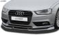 Preview: RDX Frontspoilerlippe VARIO-X für AUDI A4 B8 Facelift 2011+ Frontlippe "V1" Front Ansatz Vorne Spoilerlippe