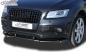 Preview: RDX Frontspoilerlippe VARIO-X für AUDI Q5 8R -2012 & 2012+ (S-Line Frontstoßstange) Frontlippe Front Ansatz Vorne Spoilerlippe
