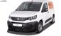 Preview: RDX Frontspoilerlippe VARIO-X für CITROEN Berlingo, PEUGEOT Partner & Rifter, OPEL Combo, TOYOTA ProAce City (Typ E, 2018+) Frontlippe Front Ansatz Vorne Spoilerlippe