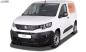 Preview: RDX Frontspoilerlippe VARIO-X für CITROEN Berlingo, PEUGEOT Partner & Rifter, OPEL Combo, TOYOTA ProAce City (Typ E, 2018+) Frontlippe Front Ansatz Vorne Spoilerlippe
