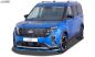 Preview: RDX Frontspoilerlippe VARIO-X für FORD Transit Courier & Tourneo Courier (N1P / N3P / 2024+) Frontlippe Front Ansatz Vorne Spoilerlippe