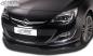 Preview: RDX Frontspoilerlippe VARIO-X für OPEL Astra J Facelift 2012+ Frontlippe Front Ansatz Vorne Spoilerlippe