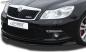 Preview: RDX Frontspoilerlippe VARIO-X für SKODA Octavia 2 RS Facelift Typ 1Z 2008+ Frontlippe Front Ansatz Vorne Spoilerlippe