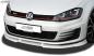 Preview: RDX Frontspoilerlippe VARIO-X für VW Golf 7 GTI / GTD Frontlippe Front Ansatz Vorne Spoilerlippe