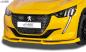 Preview: RDX Frontspoilerlippe VARIO-X für PEUGEOT 208 (U) 2019+ Frontlippe Front Ansatz Vorne Spoilerlippe