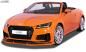Preview: RDX Frontspoilerlippe VARIO-X für AUDI TT (FV/8S) 2018+ (S-Line Frontstoßstange) & TTS Frontlippe Front Ansatz Vorne Spoilerlippe