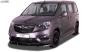 Preview: RDX Frontspoilerlippe VARIO-X für OPEL Combo Life & Cargo 2018+ Frontlippe Front Ansatz Vorne Spoilerlippe