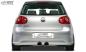 Preview: RDX Heckansatz für VW Golf 5 "R32 clean" mit Endrohrausfräsung für R32-Auspuff Heckschürze Heck