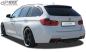 Preview: RDX Heckdiffusor U-Diff für BMW 3er F30 / F31 2012+ (mit & ohne M-Technik) Diffusor Heck Ansatz