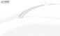 Preview: RDX Hecklippe oben für MERCEDES C-Klasse W204 Heckscheibenblende Heckscheibenspoiler