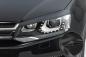 Preview: CSR Scheinwerferblenden für VW Touareg II (Typ 7P) SB085-G Glossy schwarz Hochglanz (keine Lackierung erforderlich)