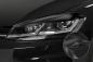 Preview: CSR Scheinwerferblenden für VW Golf 7 (Typ AU) SB301-G Glossy schwarz Hochglanz (keine Lackierung erforderlich)